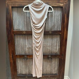 Enza Costa Tan Maxi Dress - S (NWOT)